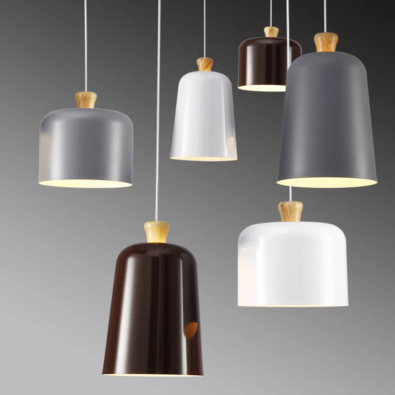 Цветная люстра в скандинавском стиле датская дизайнерская современная простая