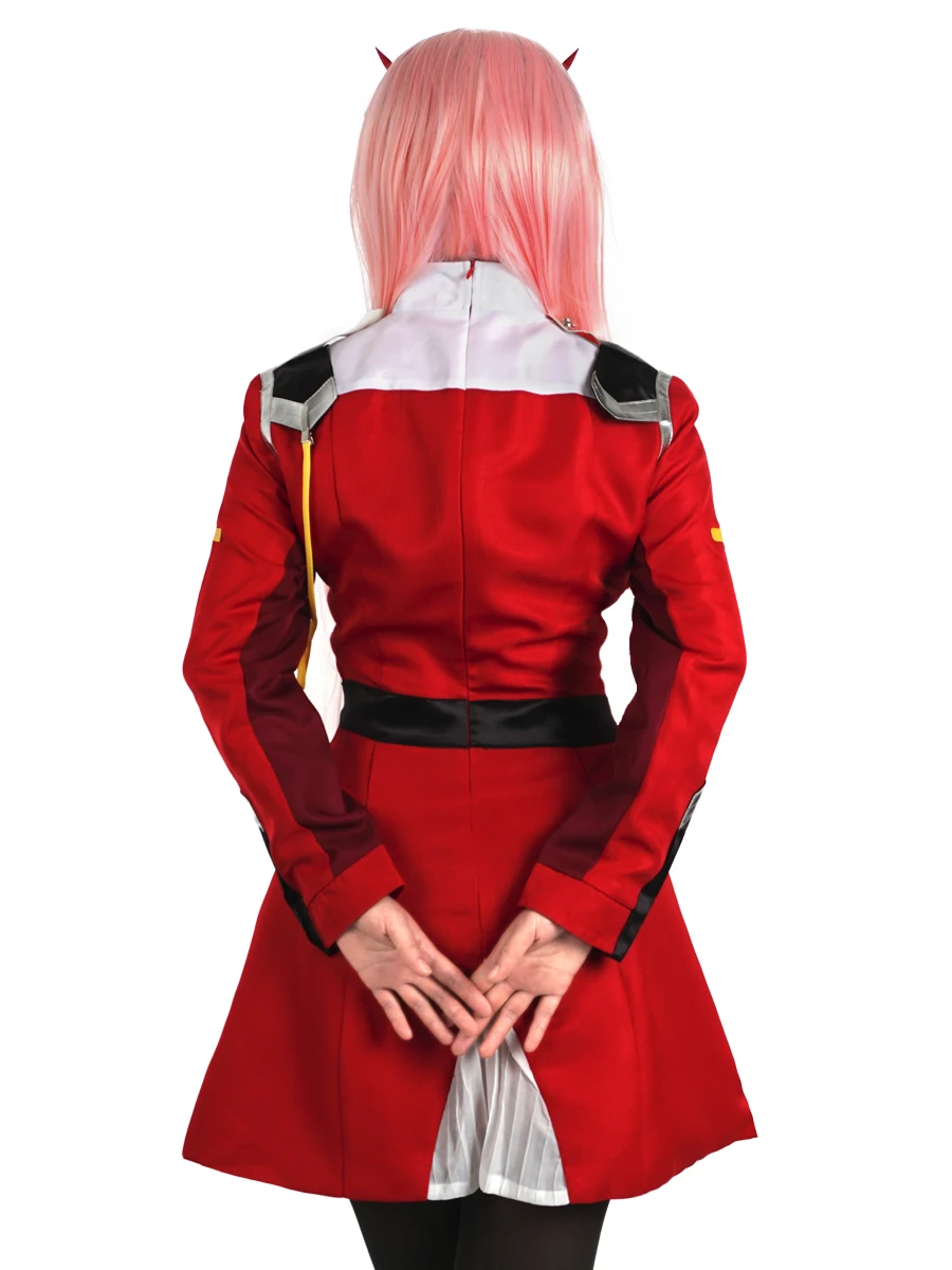 Аниме DARLING in the FRANXX костюмы Zero Two Косплей Хэллоуин вечерние европейский размер