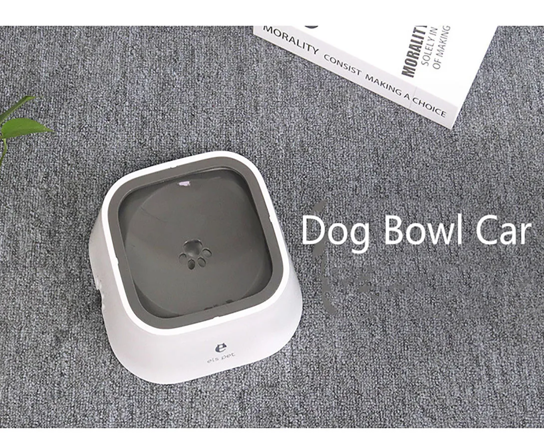 

Dog Bowl Non-Wet Mouth Dogs Bowls Car Pet Water Drinking Bottle Bowl Durable Non-Spill Water Feeder Portable Dog Supplies