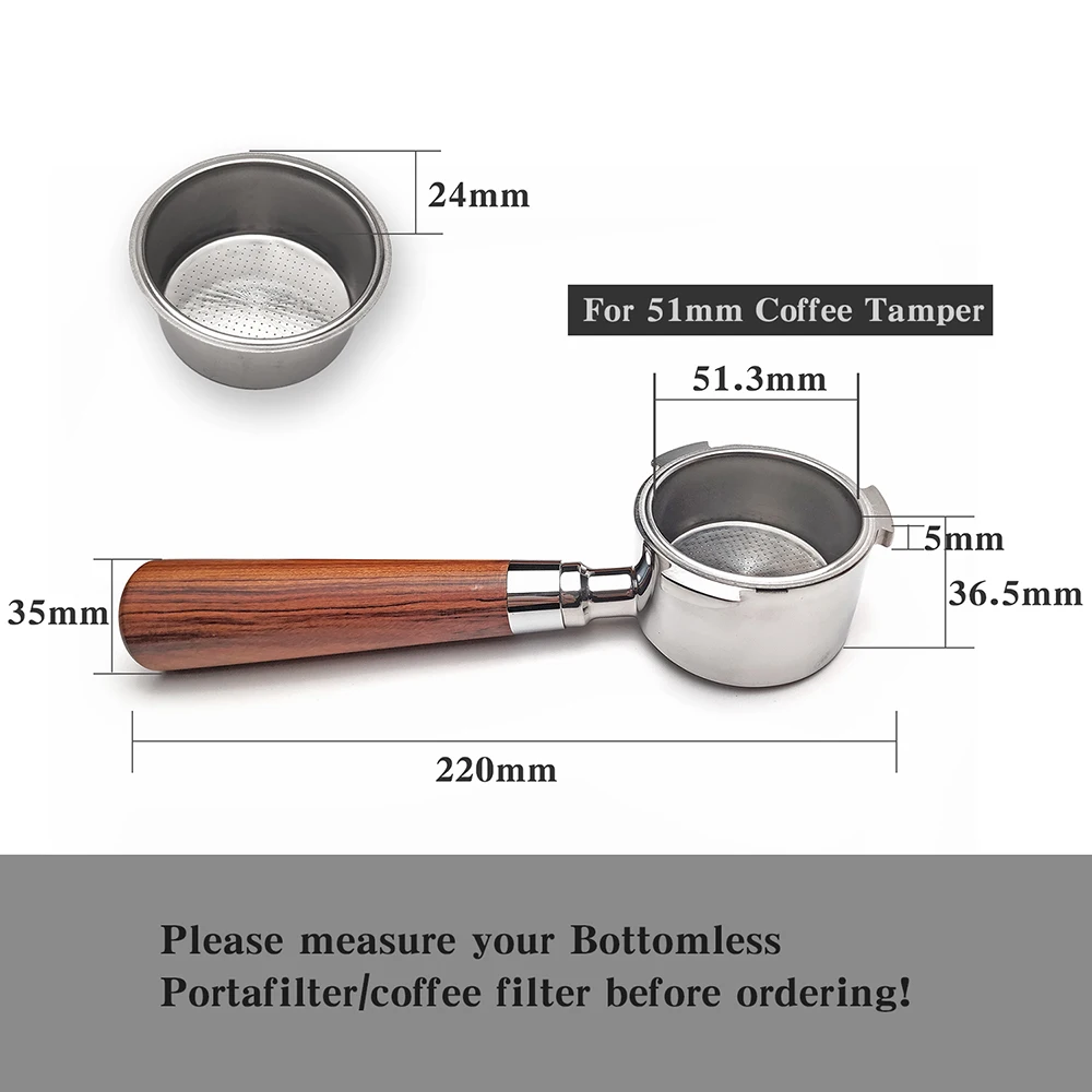 Ручка для кофемашины эспрессо 51/54 мм|Темперы кофе| |