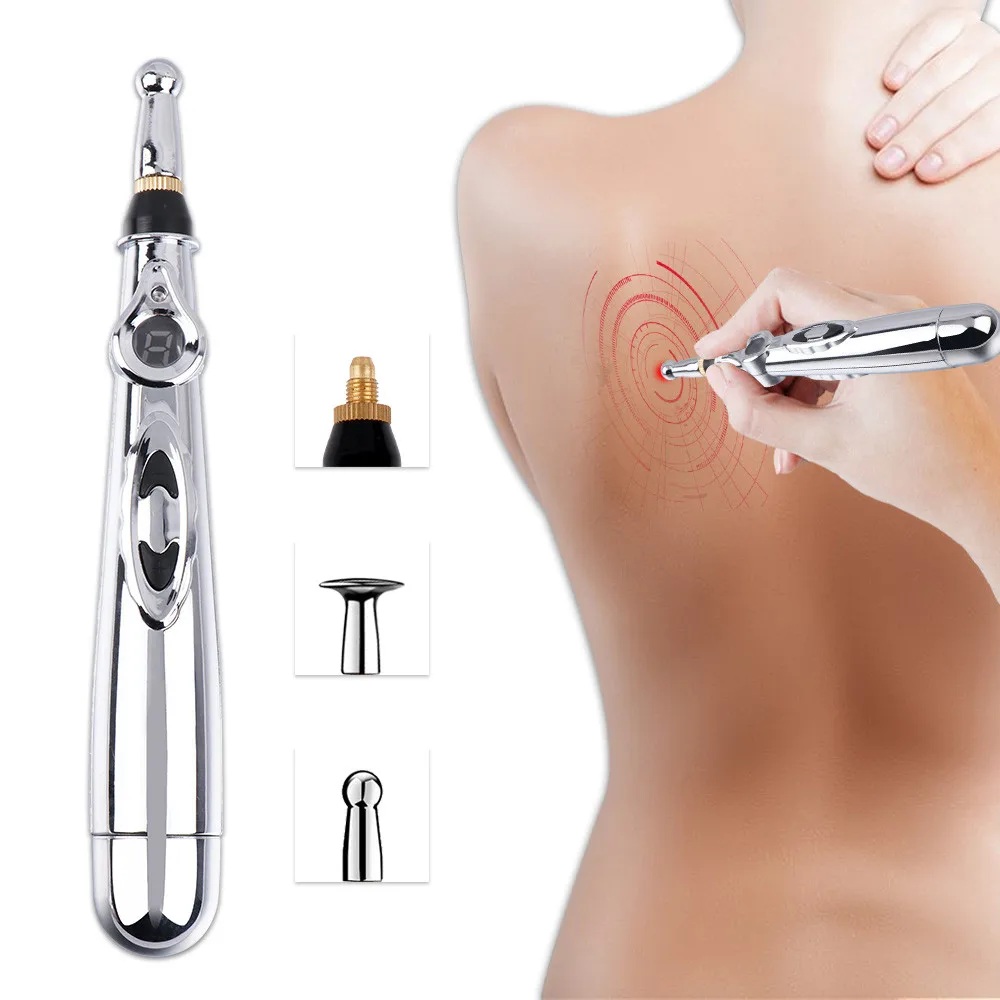 

Ручка для иглоукалывания электрическая, лазерный аппарат для массажа тела, для снятия боли в спине, шее, теле, ролик для красоты, уход за здоровьем