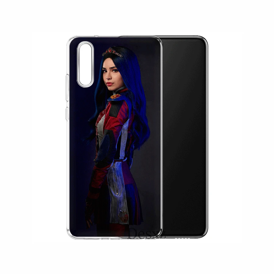 Чехол для мобильного телефона TPU huawei P30 P20 P10 P8 P9 Lite Pro P Smart Z Plus чехол потомки 3 |