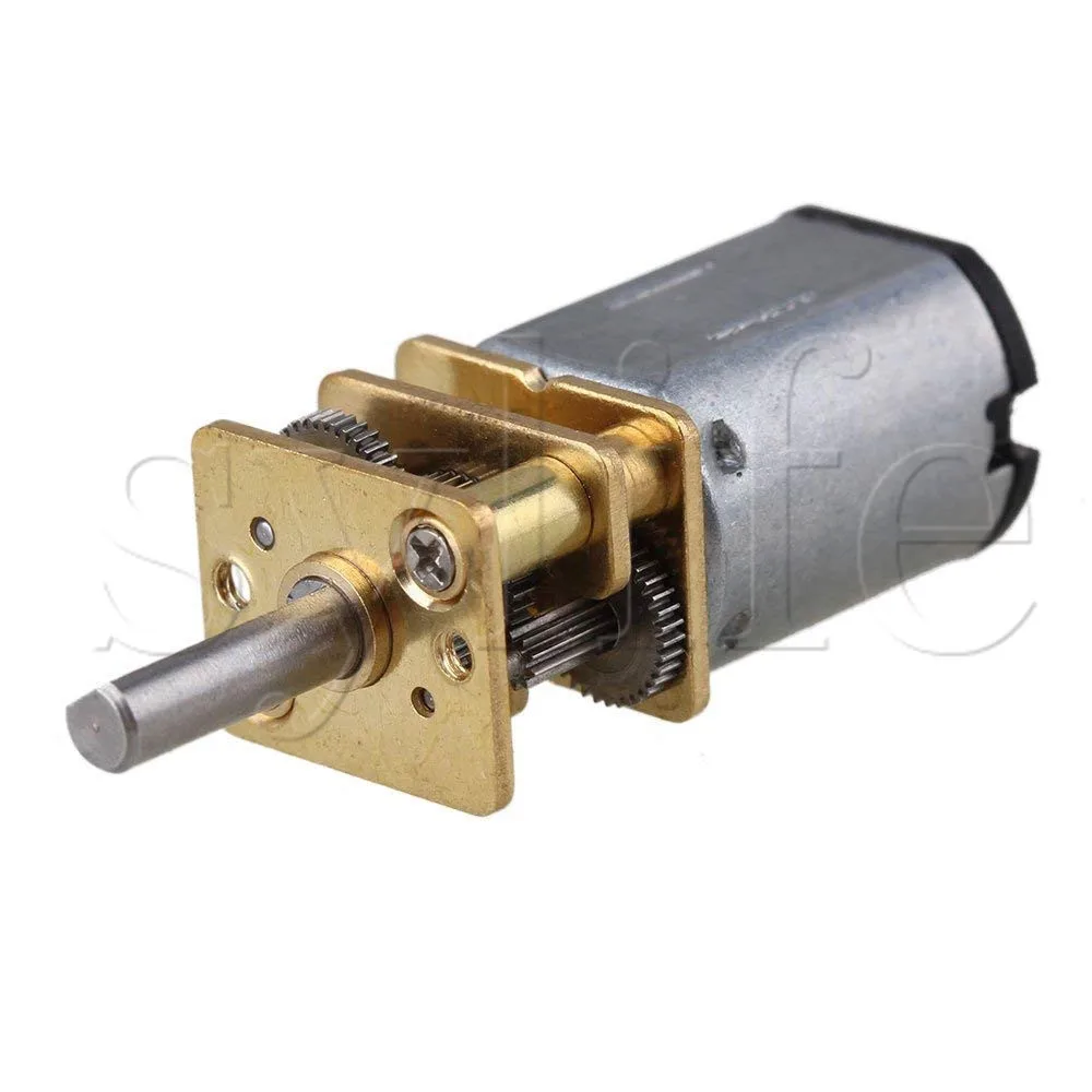 

GA12-N20 DC 3V 6V 12V Micro Metal Gear Motor Gear Wheel Gear Motor 15RPM 30RPM 60RPM 300RPM 1000RPM