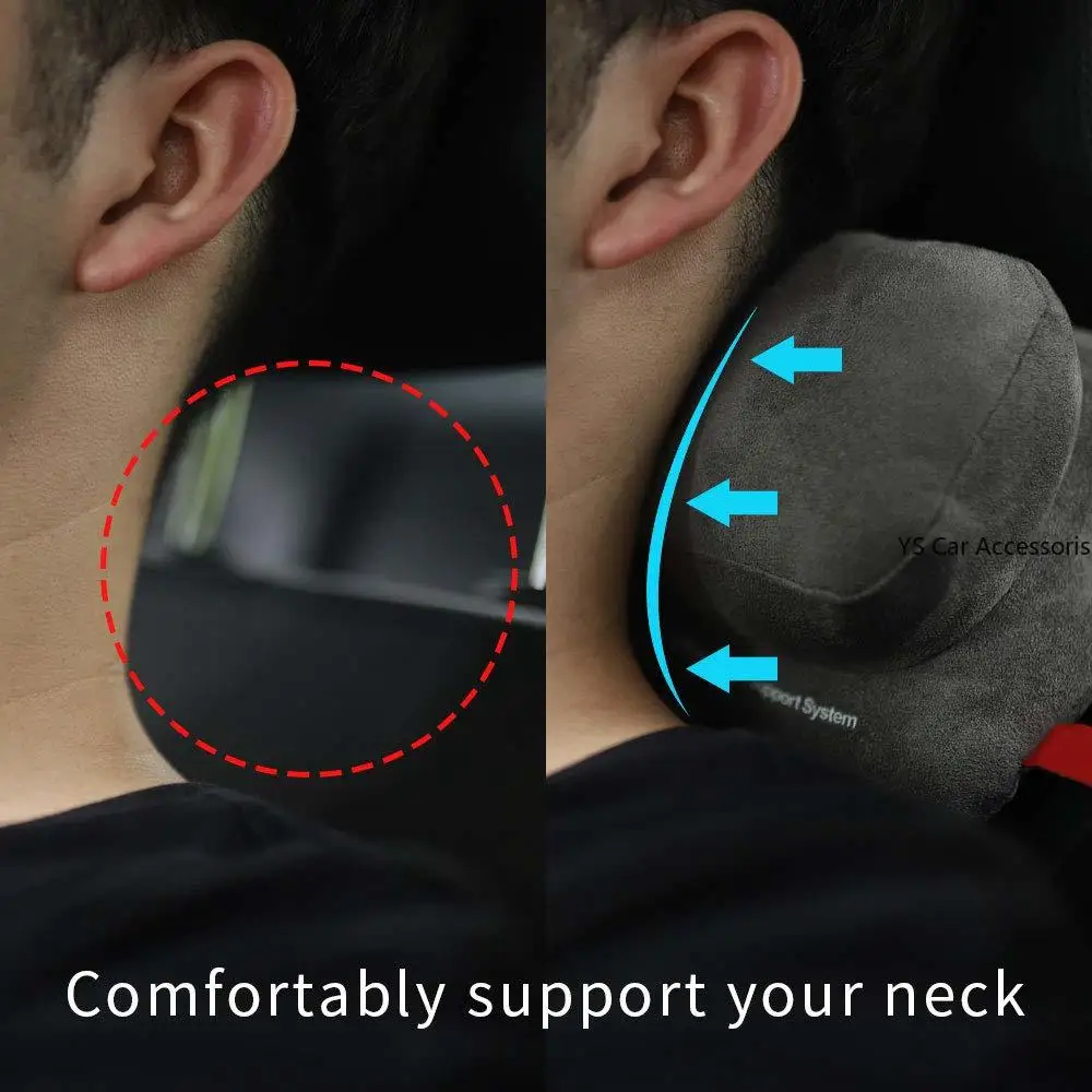 Креативная Автомобильная подушка для шеи эргономичная на подголовник