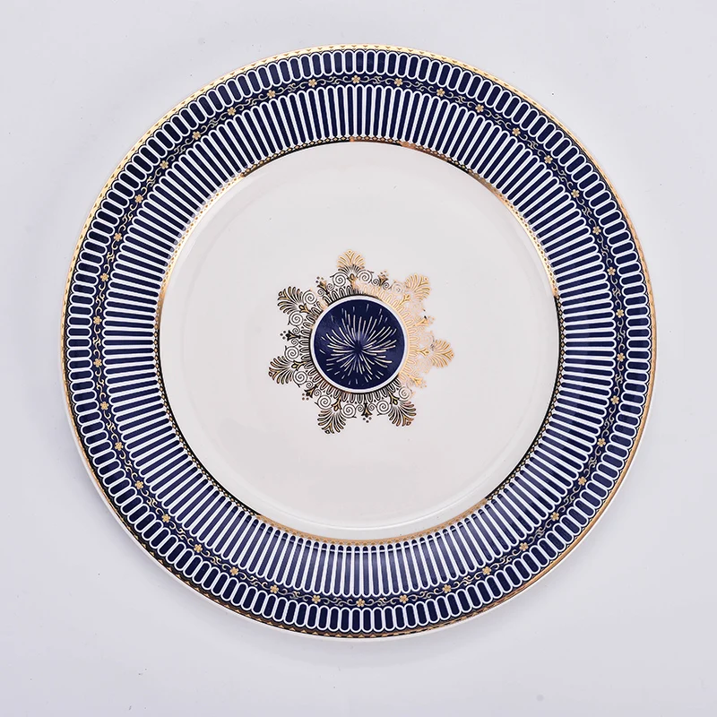 Набор столовой посуды для кухни геометрическая посуда керамические столовые