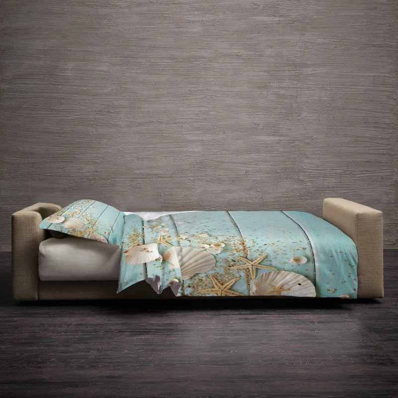 Пододеяльник с рисунком морской звезды пододеяльник наволочка чехол комплект