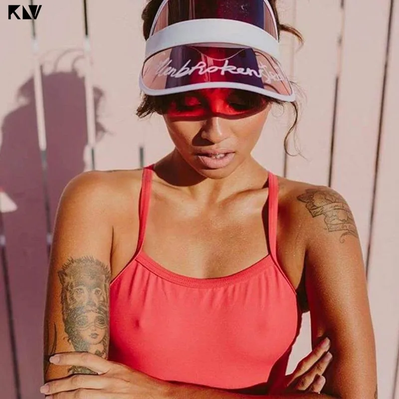 Унисекс летняя пластиковая Милая шляпа с солнцезащитным козырьком карамельного