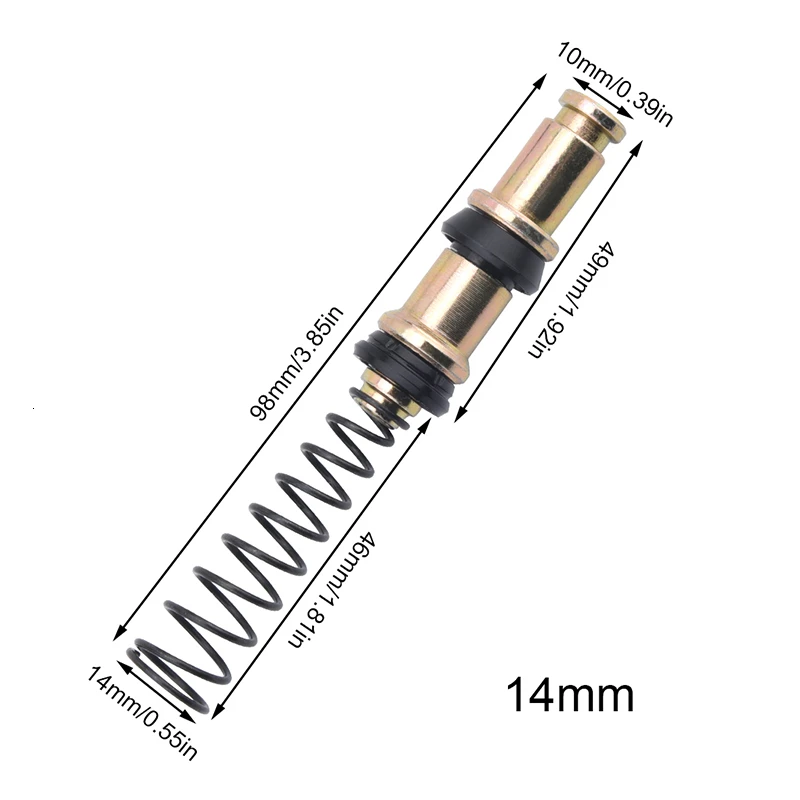 Тормозной насос Сцепления Мотоцикла SPEEDWOW поршневой поршень 11 мм 12 7 14 16 1 комплект