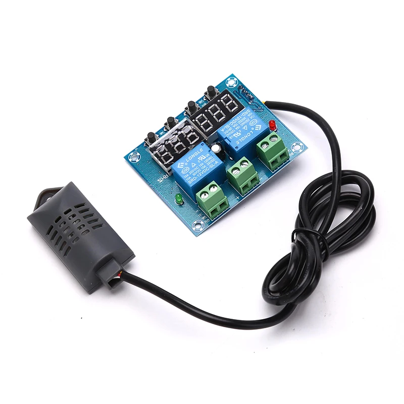 XH-M452 Humiture светодиодный цифровой термостат гигростат DC 12V регулятор | Лампы и