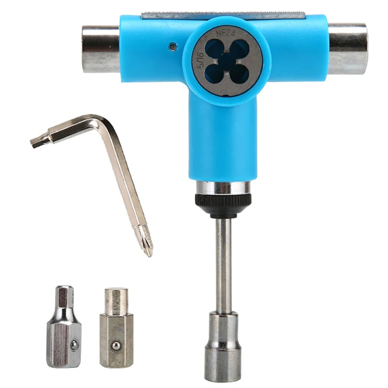 

2019 New Skateboard Tools 1 Piece Roller Skate Adjusting Tool L Wrench Black Blue Green Yellow Four Color For Choose