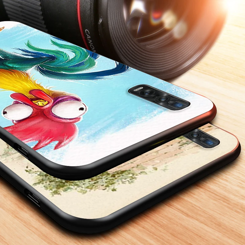 

Cock Rooster chicken for OPPO Find X2 A93 A92 A73 A72 A53 A32 A31 A12 A12E A11X A1K AX7 A5 Neo Pro Black Phone Case
