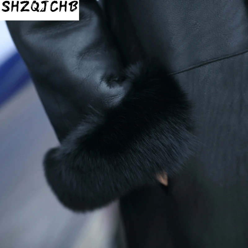 

JCHB 2021 Genuine Leather Jacket Women Sheep Shearing Winter Coat Women Two Side Wear Womens Clothing Jaqueta De Couro YY5326 YY