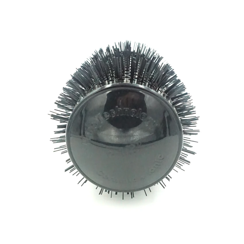 Профессиональная Алюминиевая круглая щетка для волос нейлоновая Керамическая