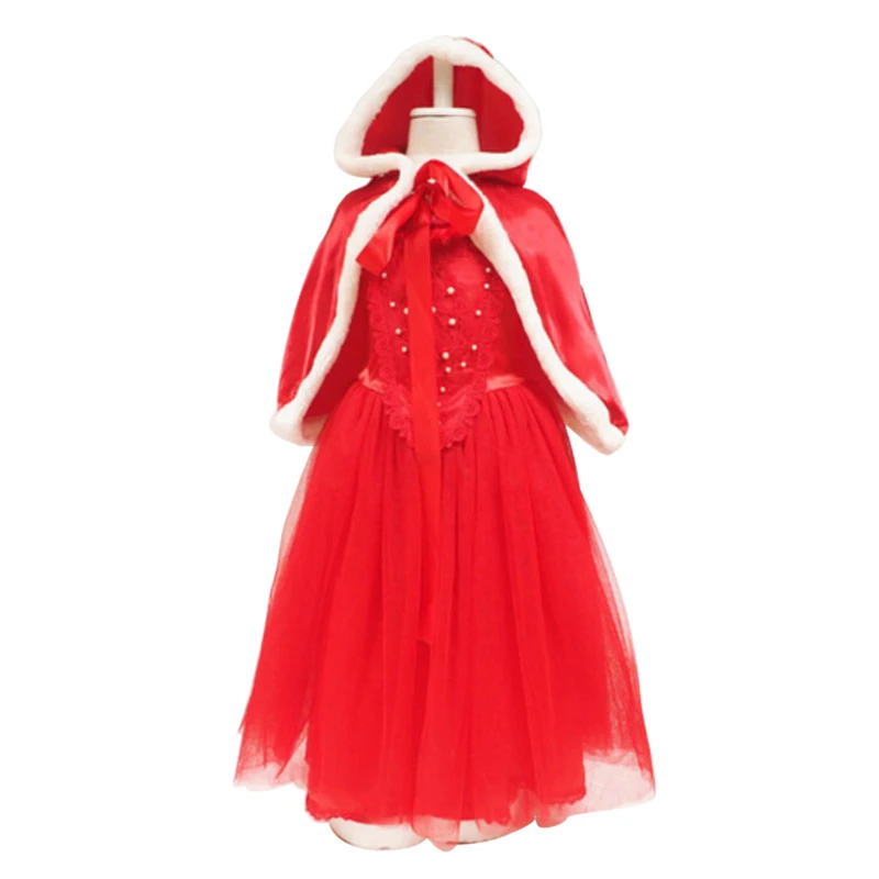 Зимнее платье принцессы Анны и Эльзы для девочек милые вечерние рождественские