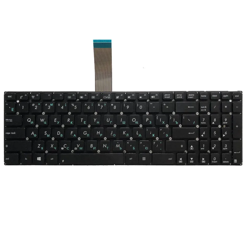 Russian Laptop Keyboard for ASUS R510L R510EP R510LA R510LB R510LC R510LD R510V R510C R508 R508C R508CA S501 RU Teclado | Компьютеры и