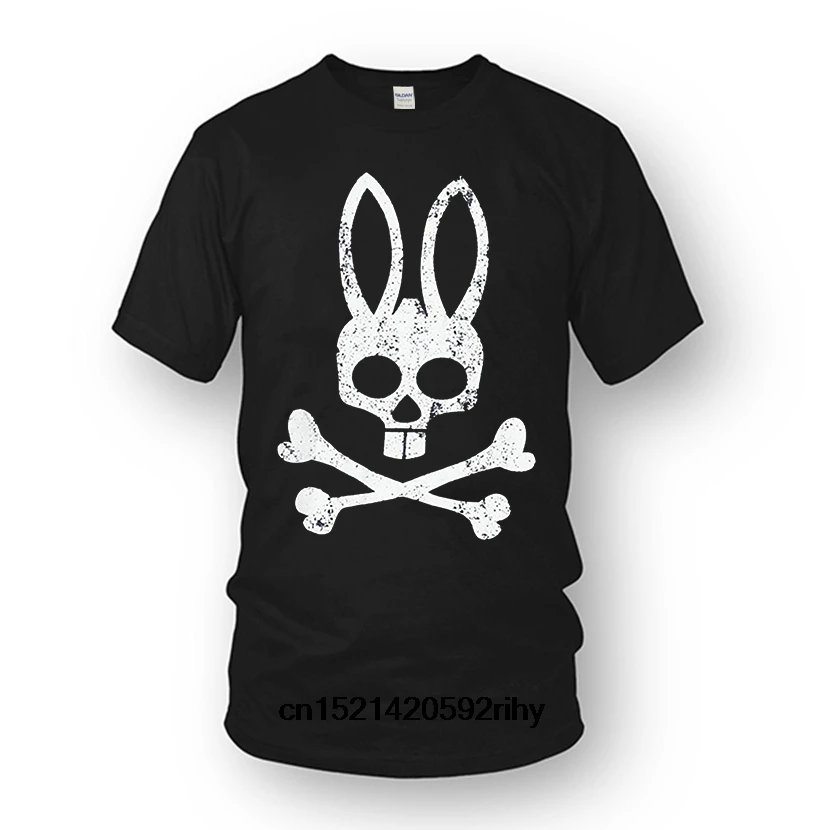 Футболка для мужчин футболки брендовая одежда забавные Psycho Bunny men & Grande Crew Loung