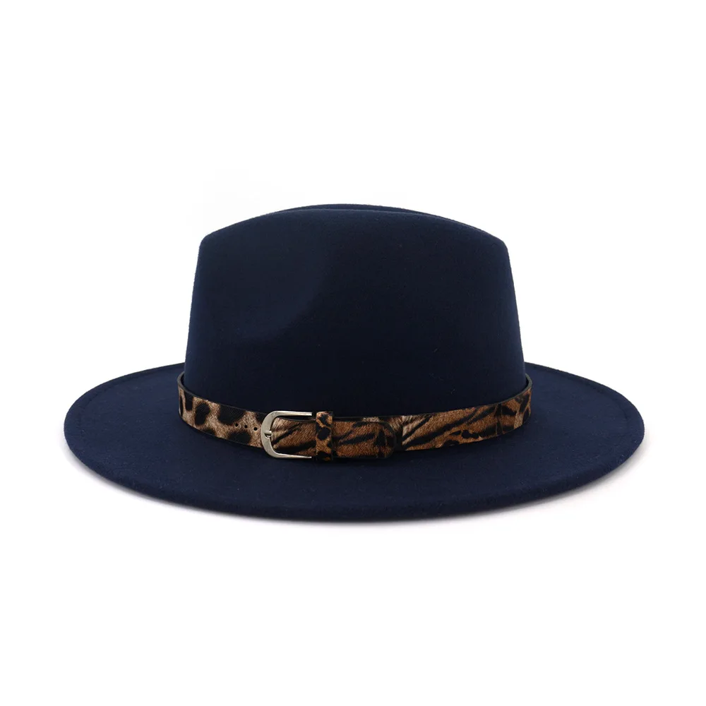 Новая шерстяная фетровая шляпа Hawkins Кепка с широкими полями для женщин и мужчин