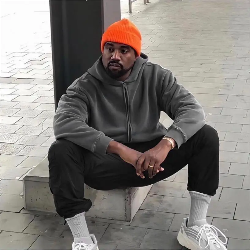 Светильник-фиолетовая Толстовка сезона 6 сезон 2020 толстовки Kanye West оверсайз