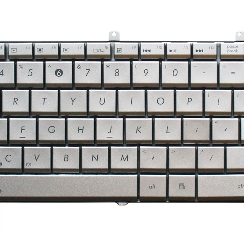 Новая английская Серебристая Клавиатура для ноутбука ASUS N55 N57 N55S N55SF N55SL |