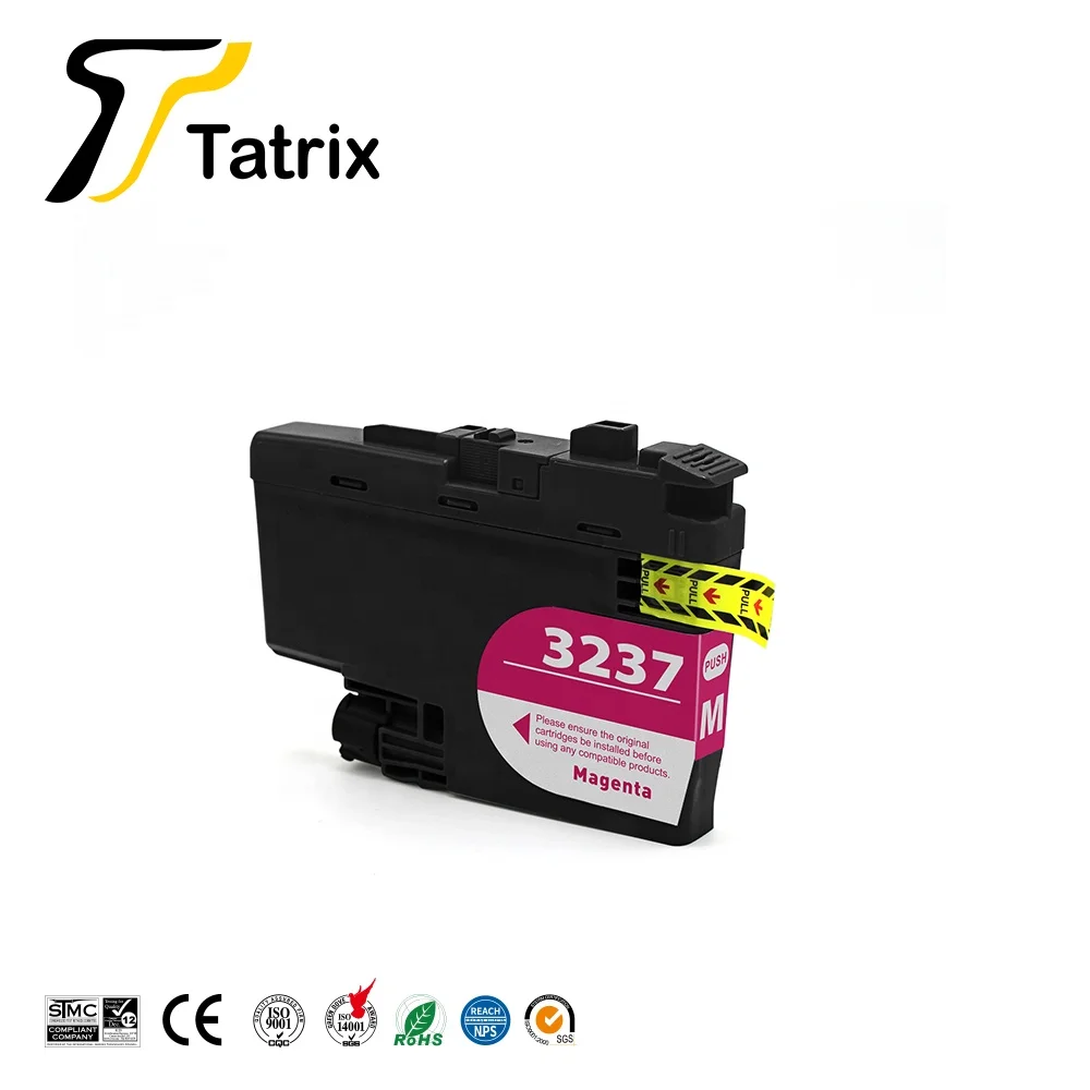 Tatrix LC3237 4 цвета для Brother совместимый чернильный картридж HL J6000DW/HL J6100DW/MFC J5945DW/MFC