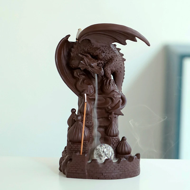 

Курильница для благовоний Backflow, изысканные поделки ручной работы, Креативные украшения для гостиной, спальни, ванной комнаты, ANDF889