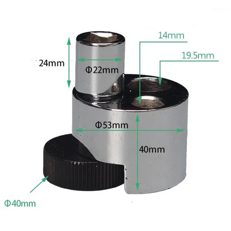 Съемник шпилек 1/2 привода инструмент для удаления гаечных ключей 6 мм ~ 19