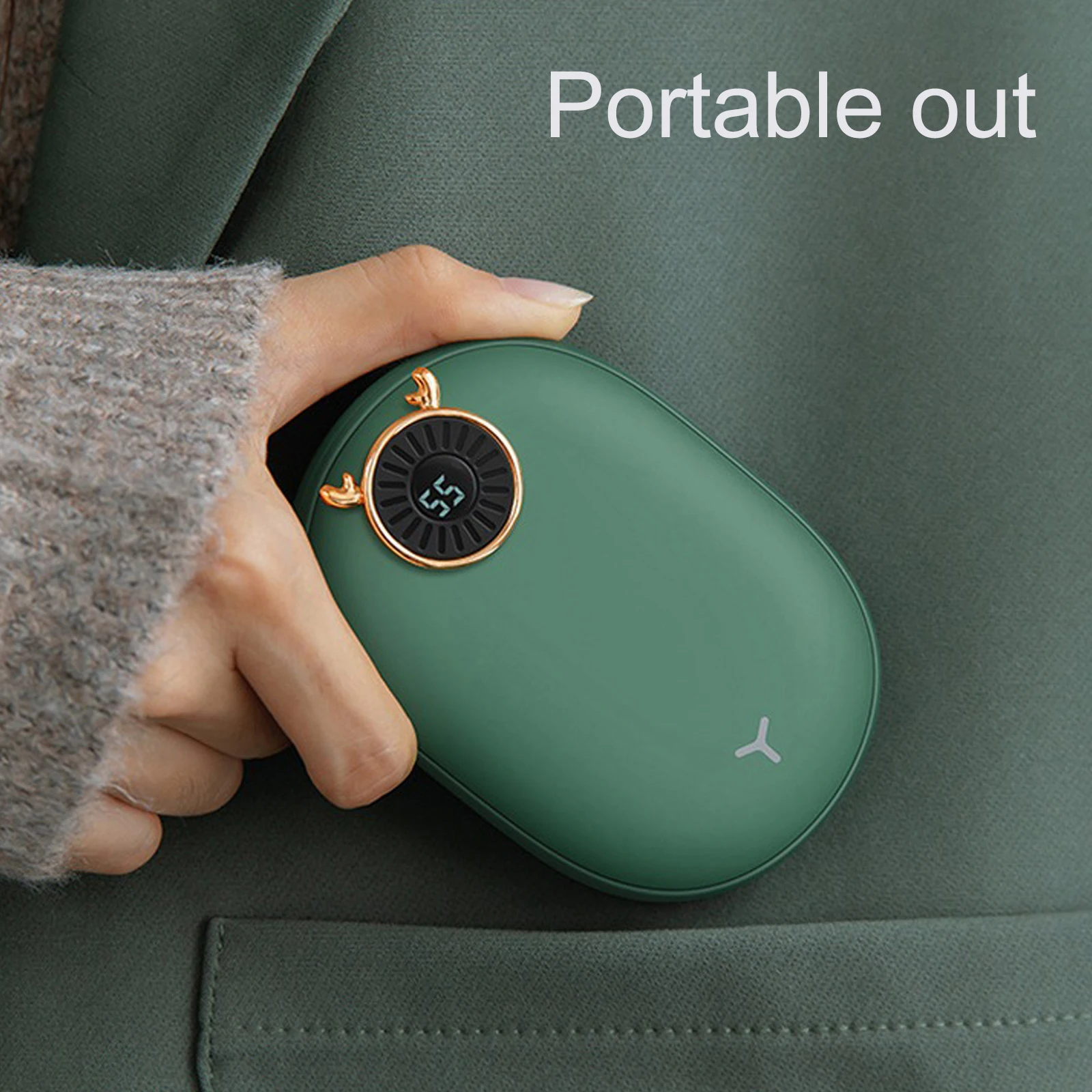 Внешний аккумулятор на 10000 мА · ч миниатюрный Электрический обогреватель для рук