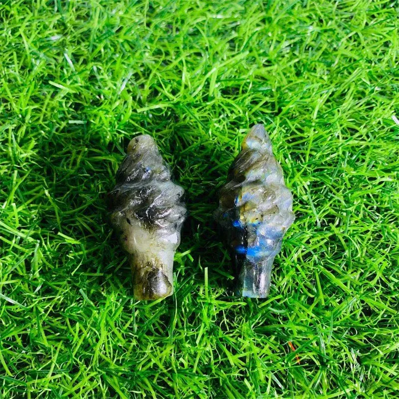 

Unique High Quality Pure Natural 0f Labardorite The Lovely Ice Cream Glistened LH