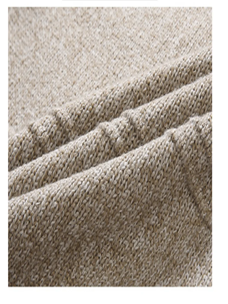 

Men's Turtleneck Wool Pullover Autumn Winter Warm Solid Color Slim Fit Long Sleeve Clothes Knitted Cotton Casual Male Sweaters