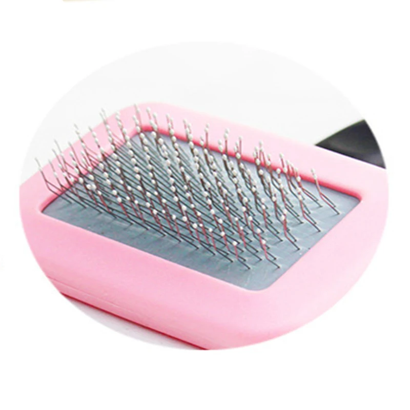 

High Quality Pet Comb Self Cleaning Brush Professional Grooming Brush for Dogs and Cats Pet Glove Dog Bath Cat Cleaning Supplies