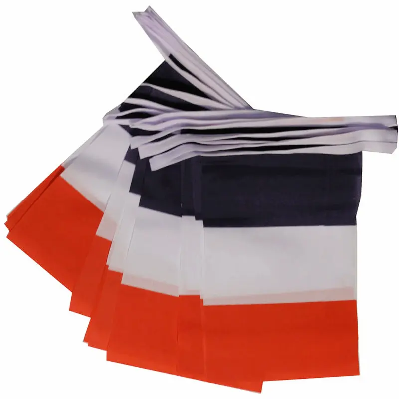 

ZXZ France bunting flags 20pcs Pennant FRA France String Banner Buntings Festival Party Holiday