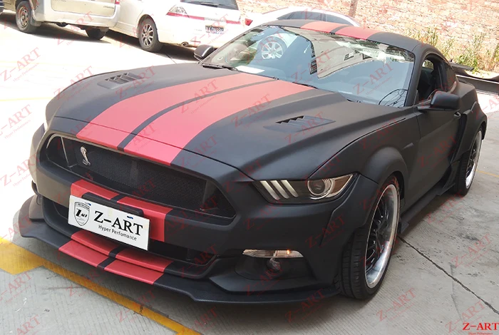 Z ART широкий тюнинг пакет для Mustang Тюнинг Комплект корпус обтекаемой формы