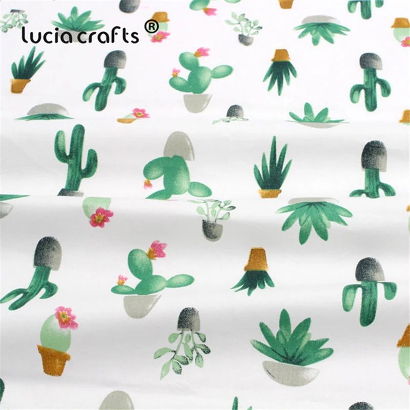 Хлопчатобумажная Лоскутная Ткань для шитья с героями мультфильмов 25*25/50*50 см