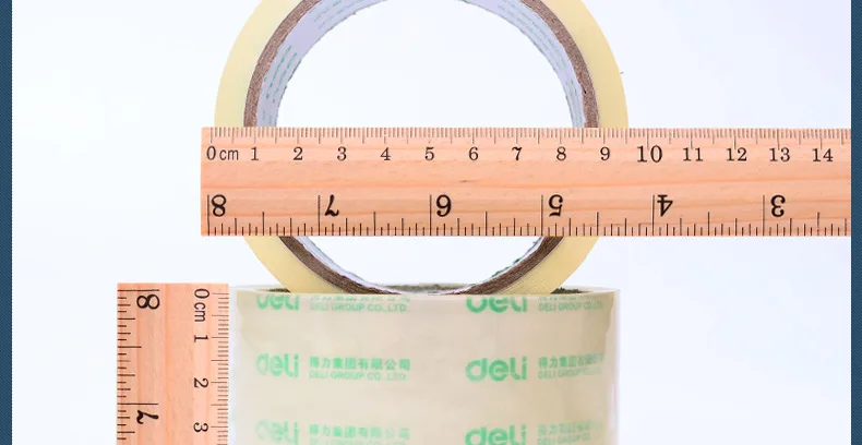 Хорошее качество прозрачная упаковочная клейкая лента для картона ширина