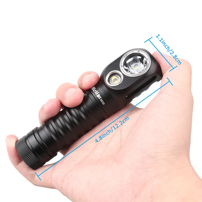 Wurkkos HD20 Headlamp Rechargeable 21700 Headlight 2000lm Dual LED LH351D XPL USB Reverse Charge Magnetic Tail Work Camp Light | Лампы и