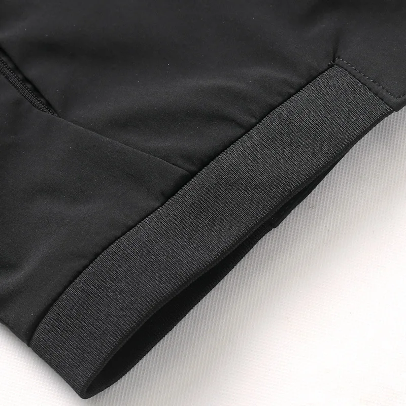 

Autumn and winter new men's fattening plus size baseball collar jacket men's fat business casual coat