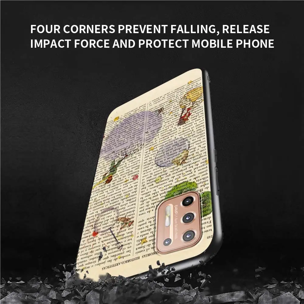 Art Little Prince Phone Case For Motorola Moto G10 G30 G9 Play One Fusion Plus G8 Power Lite Hype G Stylus E6s Cover Fundas images - 6