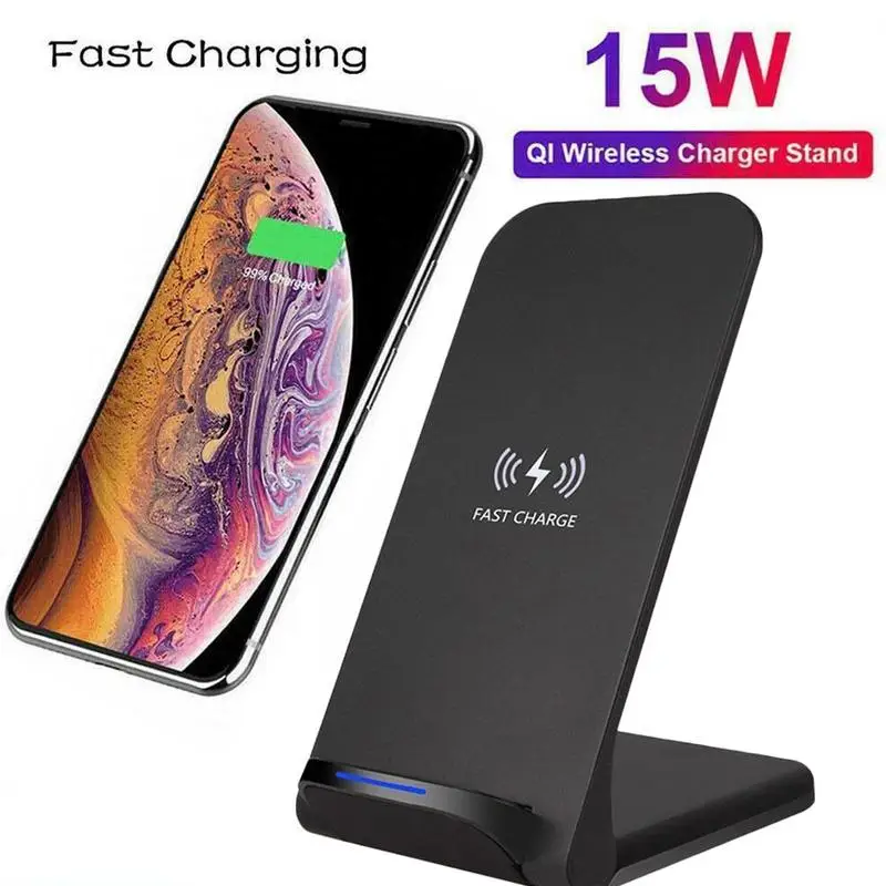 

15w Qi Wireless Charger Stand Fast Charging For Google Xiaomi Nexus Lumia Devices Enabled For Qi Google Nokia Pixel R5W1