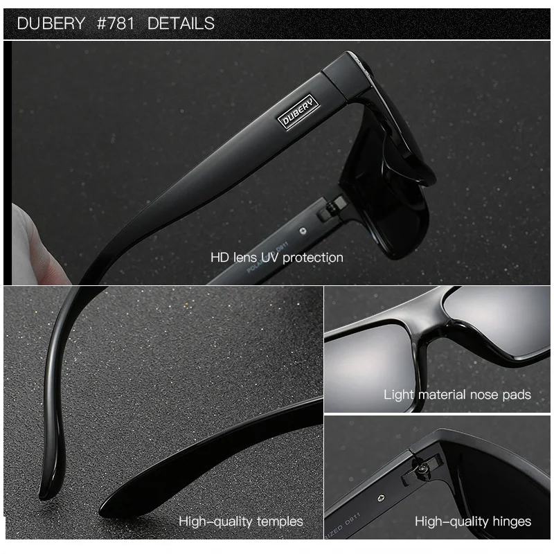 Мужские поляризационные очки для рыбалки спорта и вождения защита UV400 активного