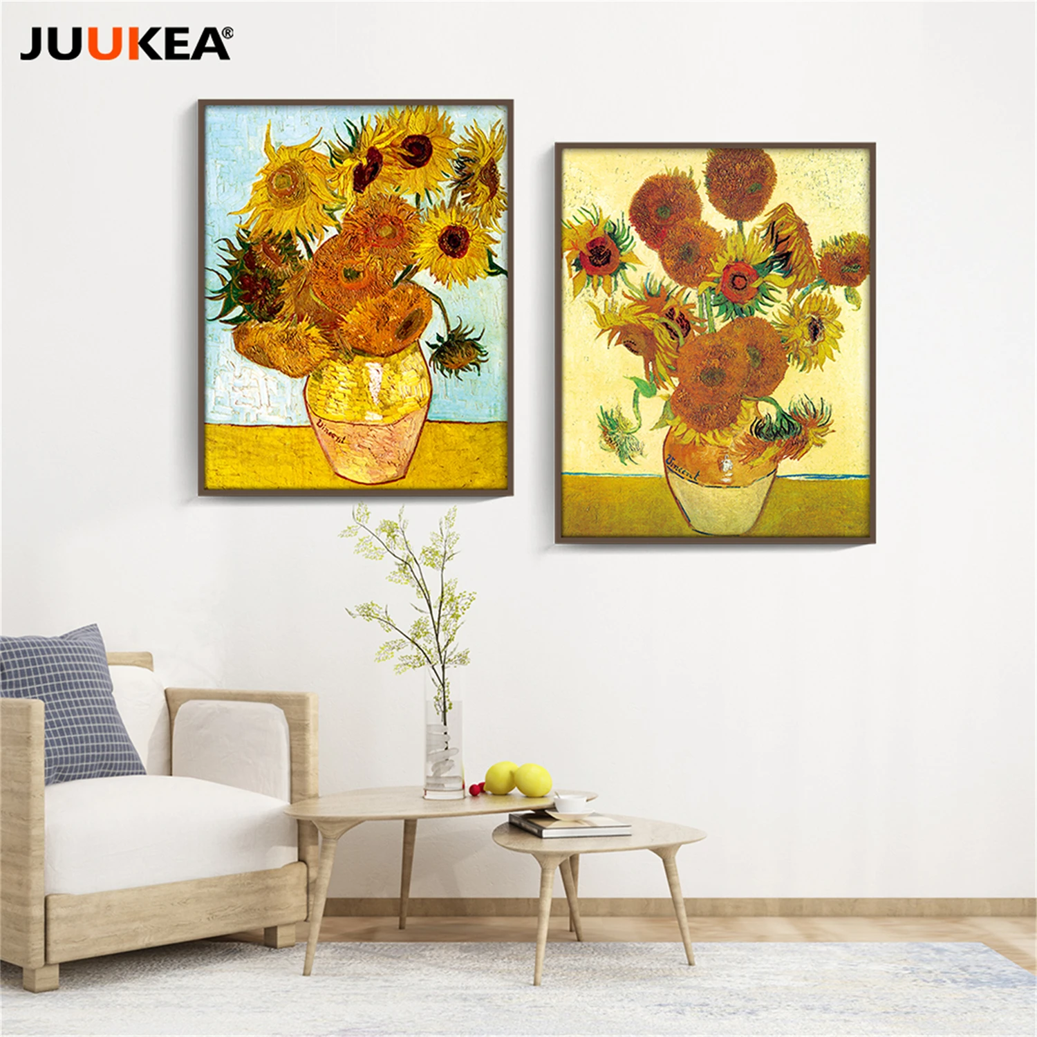 Винсент Ван Гог Классическая подсолнечника высокое качество холст Книги по