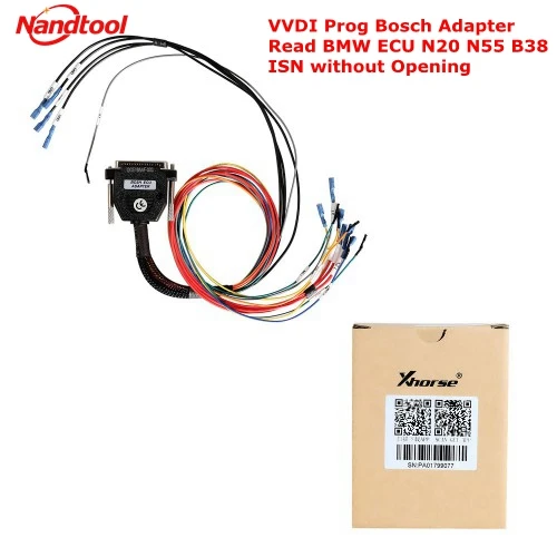 Xhorse VVDI Prog Bosch Adapter / MB BGA VVDI2 FULL Read BMW ECU N20 N55 B38 ISN without Opening Free Shipping by DHL | Автомобили и