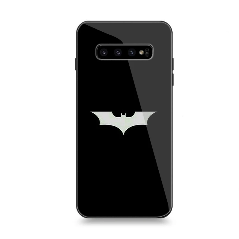 G3 Чехол для телефона Стекло для samsung A10 A20 A30 A40 A50 A60 A70 S7 край S8 S9 S10 плюс Чехол Marvel Бэтмен логотип - Цвет: G3