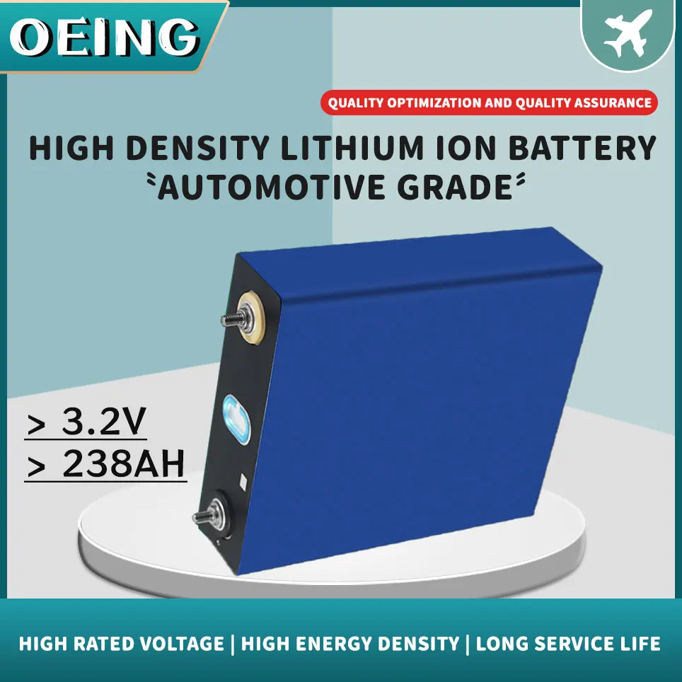 

100% original 3.2V 238Ah LiFePO4 lithium battery Lithium iron phosphate battery for battery inverter vehicle RV EU US TAX FREE