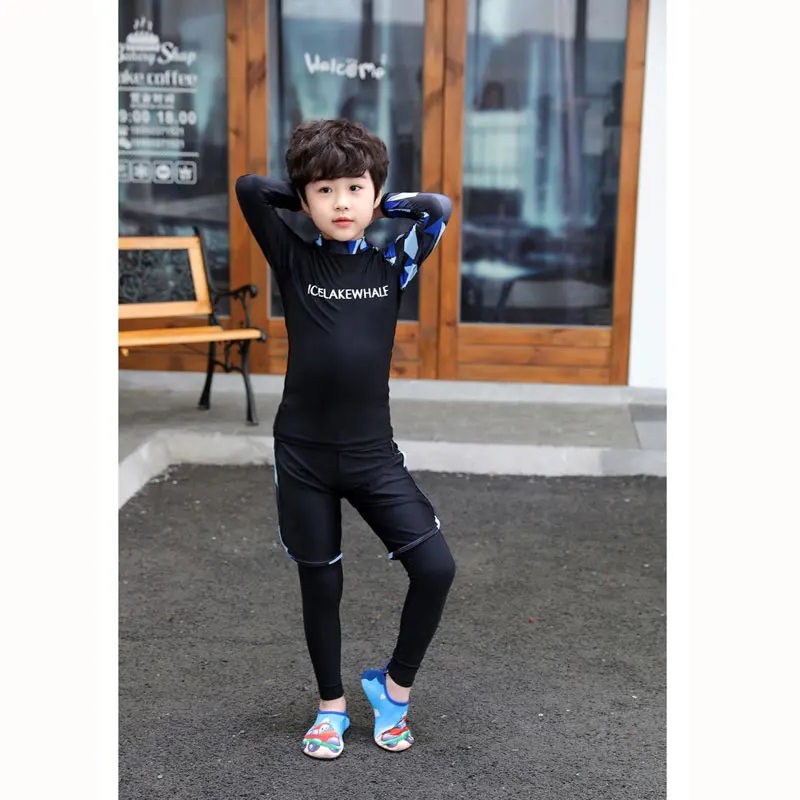 3 шт./компл. для мальчиков и девочек с длинным рукавом UPF 50 защита от солнца