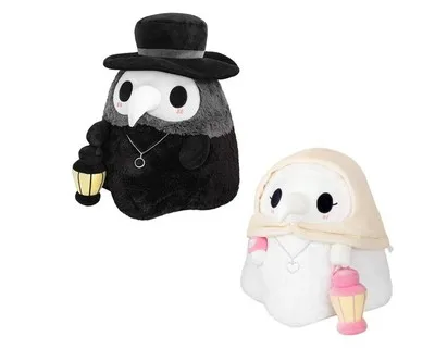

Glowing Lantern Plague Beak Doctor Plush Doll Halloween Toy