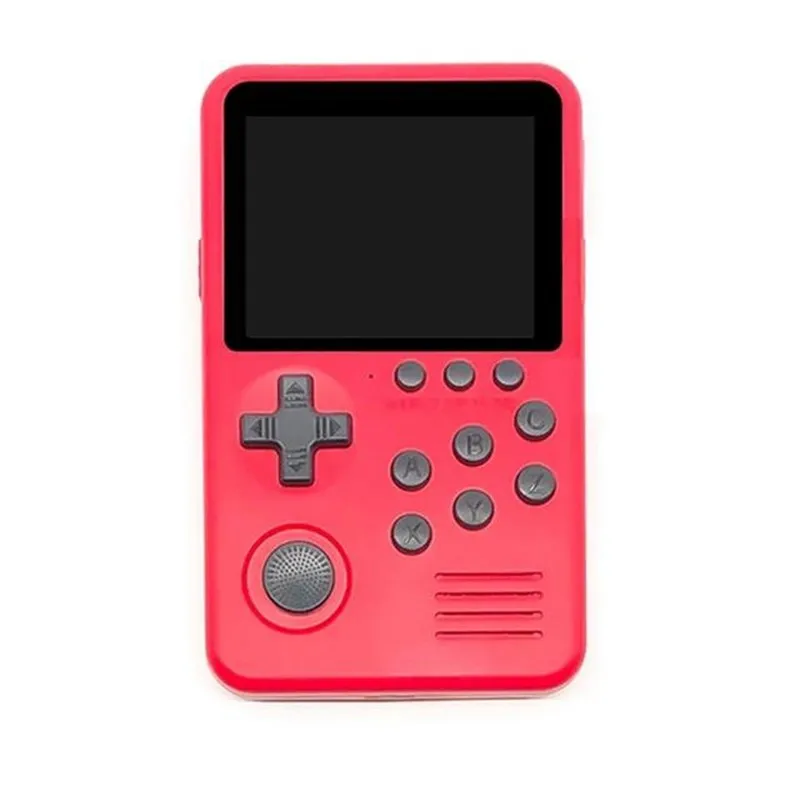 

Retro Portable Mini Handheld Video Game Console 16-Bit 3.0 Inch Color TFT Kids 4 Colors Built-in 1500 Classic Games For Kids Gif
