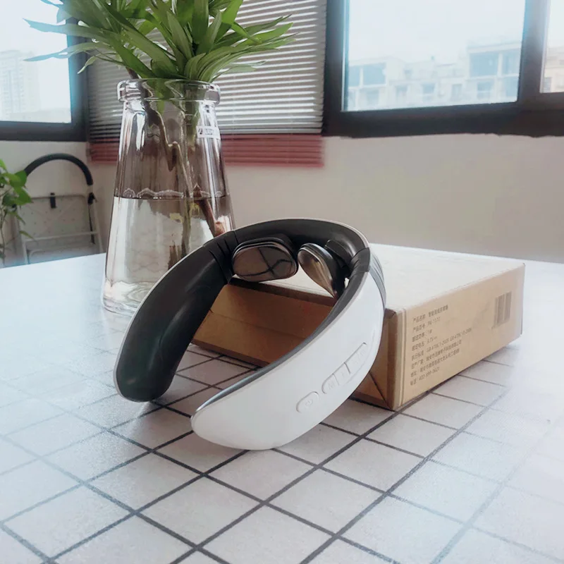 Электрический Интеллектуальный массажер для шеи низкочастотный импульсный