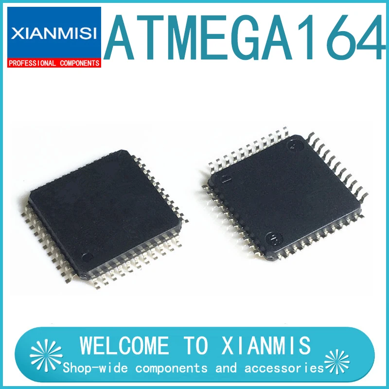 5pcs ATMEGA164PA-AU ATMEGA164 TQFP44 QFP44 | Электронные компоненты и принадлежности