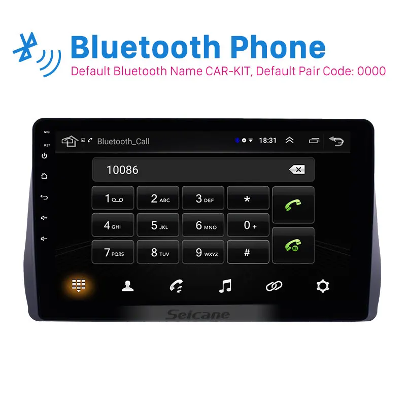 Seicane 2 DIN gps авто стерео 10 1 &quotAndroid 8 для Toyota Wish 2009 2010 2011 2012 Радио мультимедийный плеер