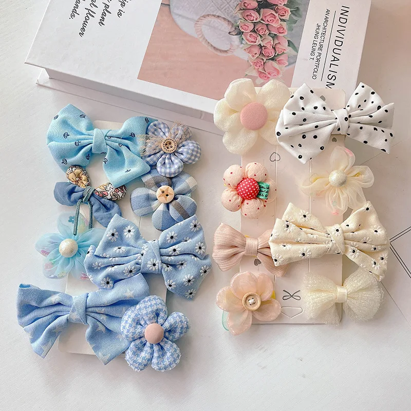 

Cute Cloth Hairpin Hair Pins for Girls Bangs Side Clips Chic Headwear Hair Styling Tools for Ladies Headwear